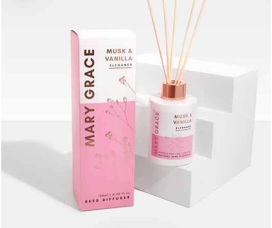 MARY GRACE
WHITE MUSK - MUSK & VANILLA DIFFUSER