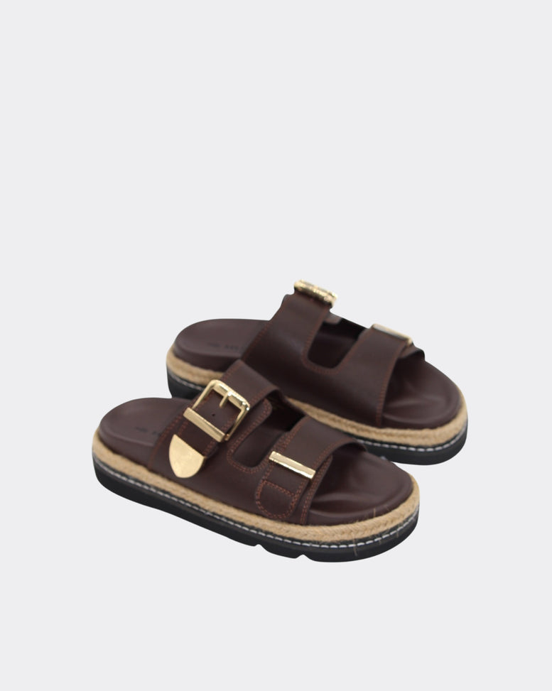 Milani Sandals - Chocolate