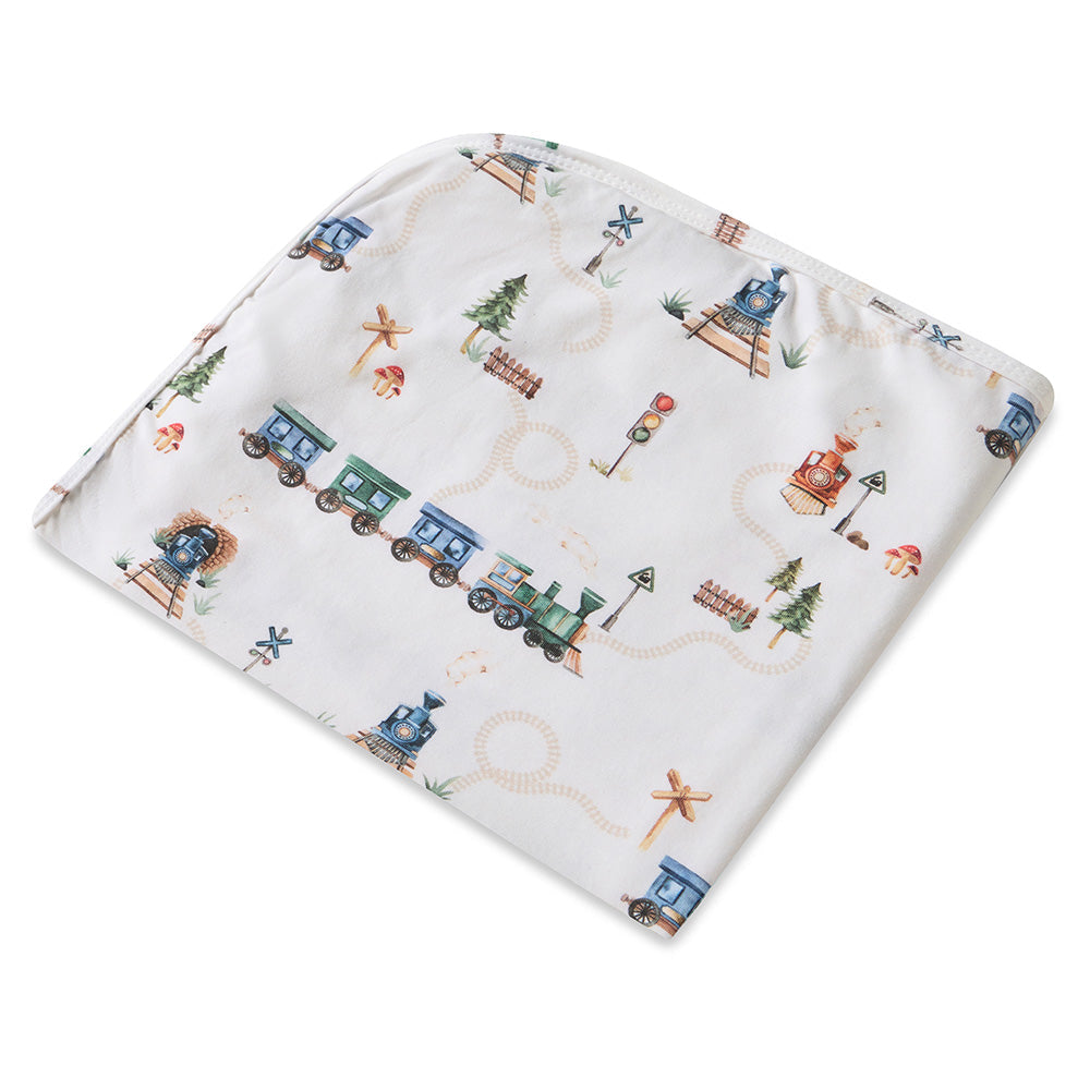 Wrap & Beanie - Trains