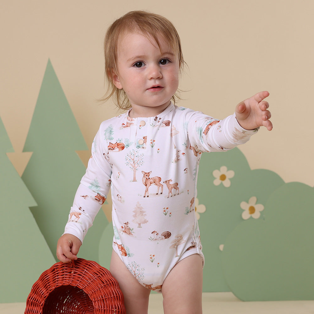 Snuggle Hunny Body Suit - Woodland Tales