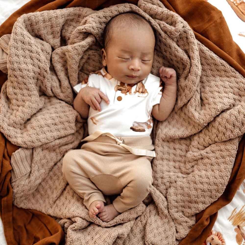 Organic Pants - Pebbles