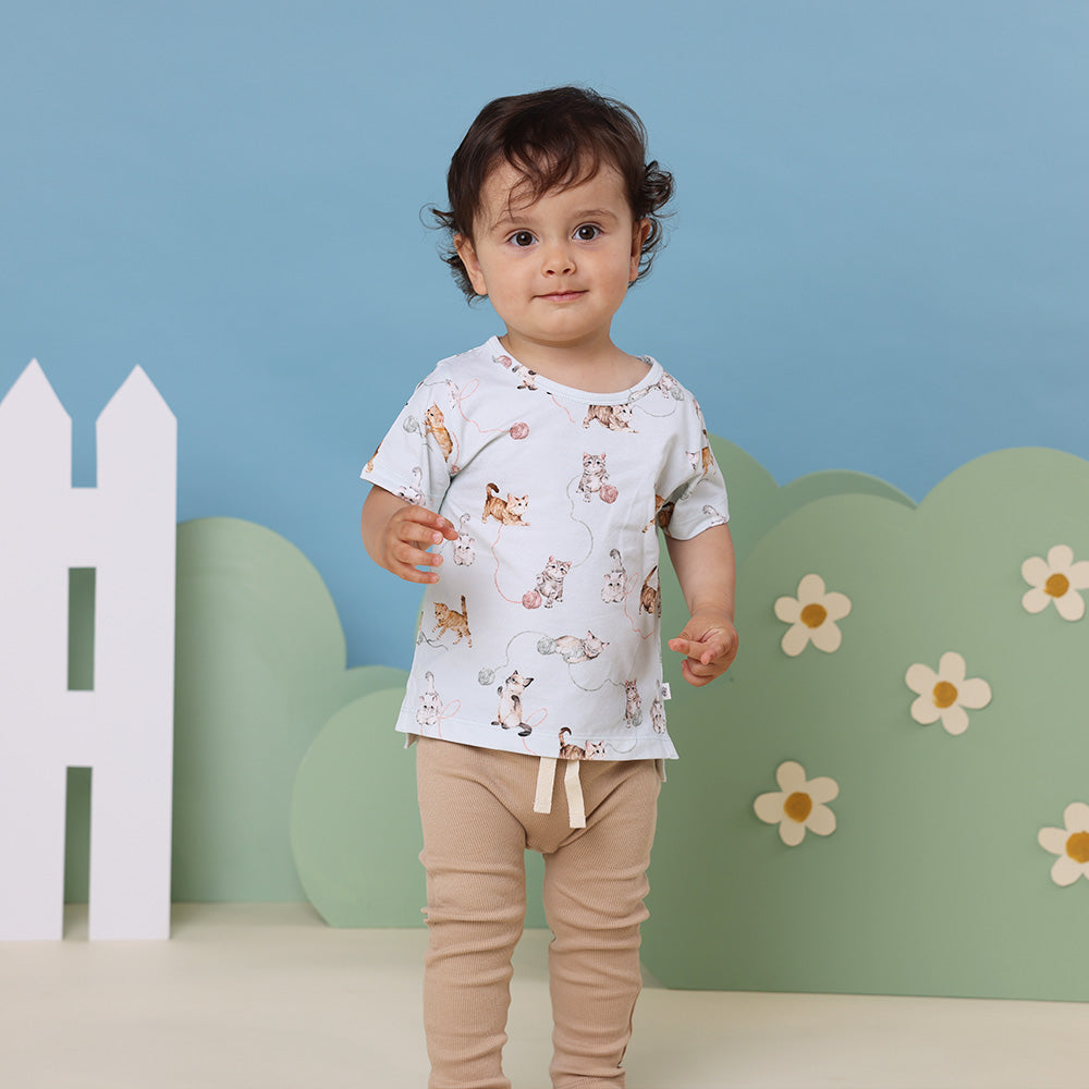Organic Pants - Pebbles