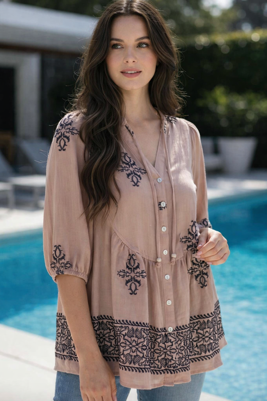 Wren Boho Top