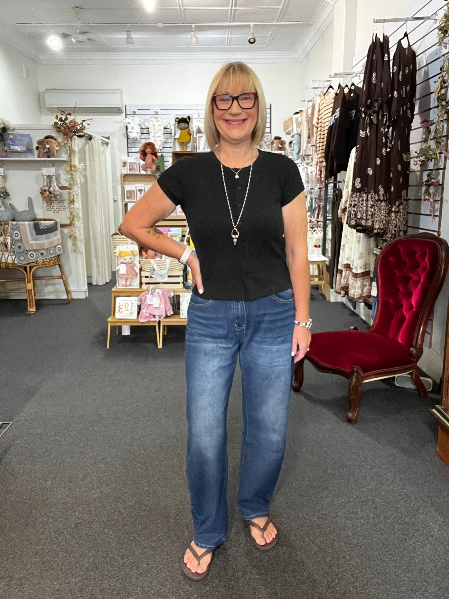 Millie Barrel Jeans