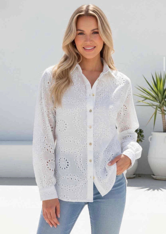 Melody Shirt - White
