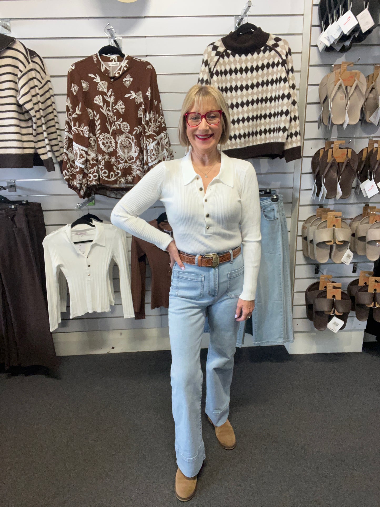 Kimmy Knit - WHITE