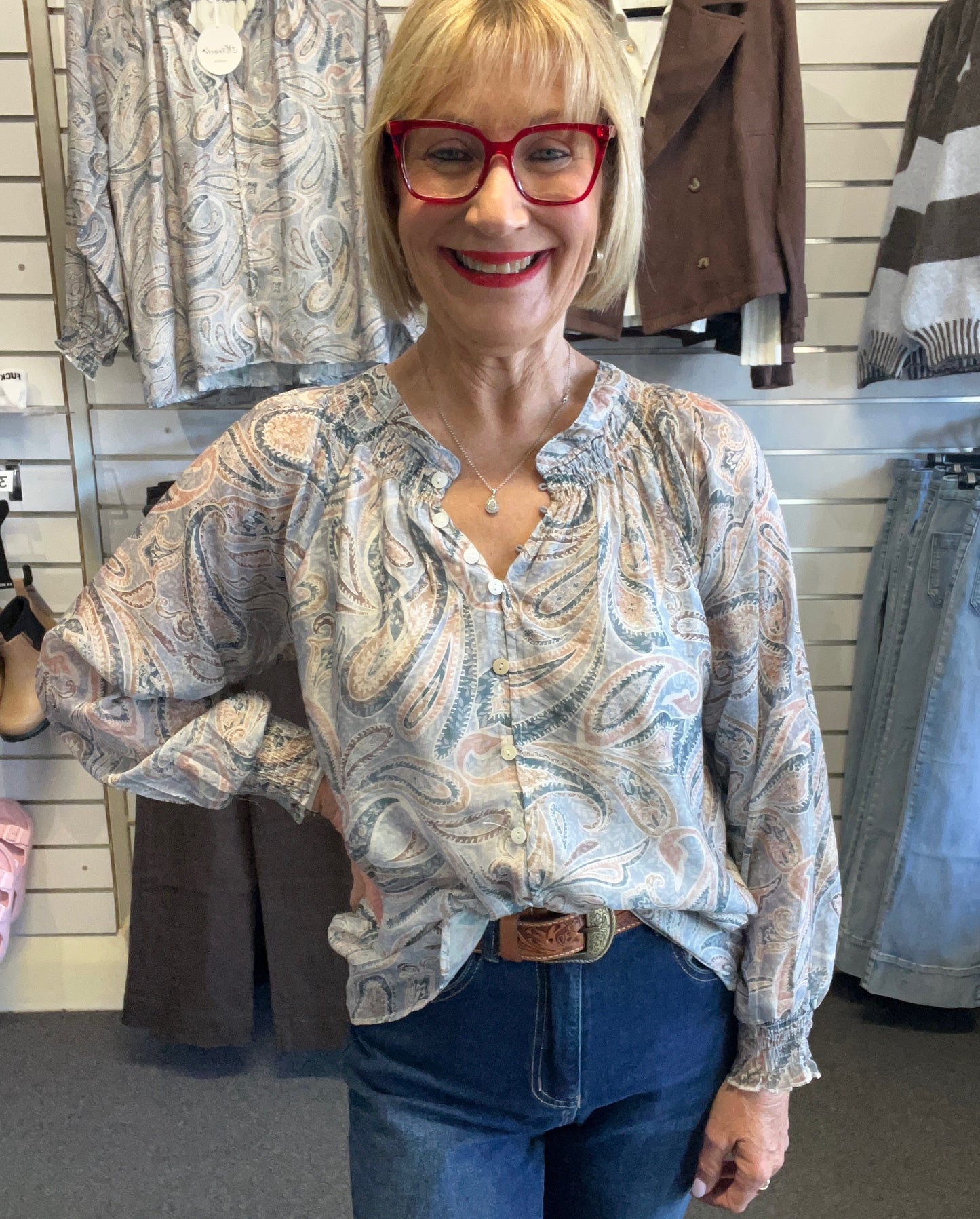 Paisley Blouse