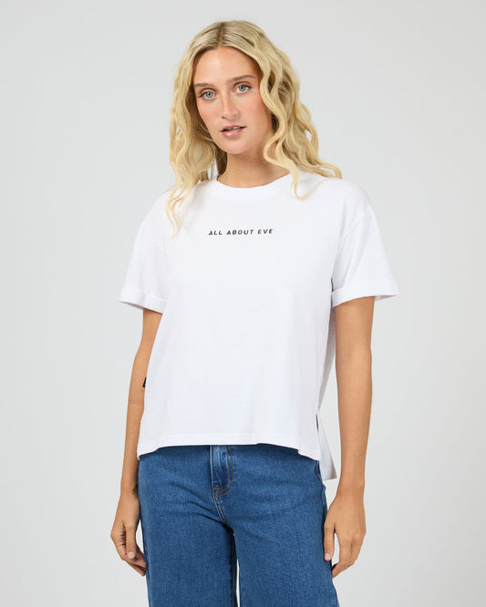 AAE Washed Tee - White