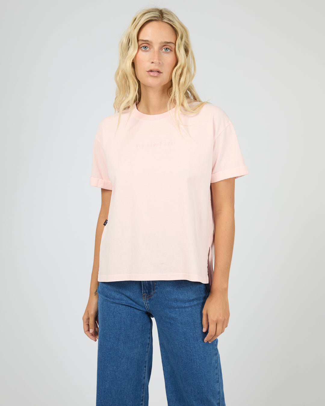 AAE Washed Tee - Light Pink