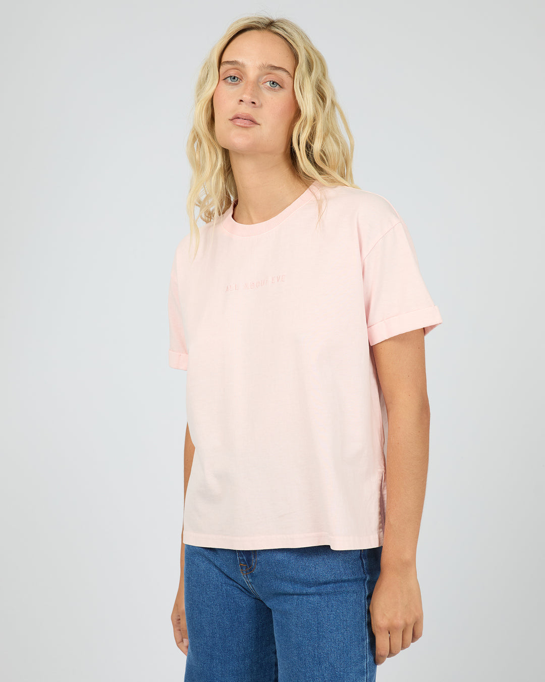 AAE Washed Tee - Light Pink