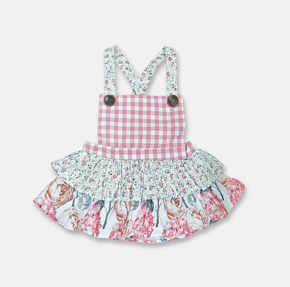 Frilled Playsuit - Blossom
