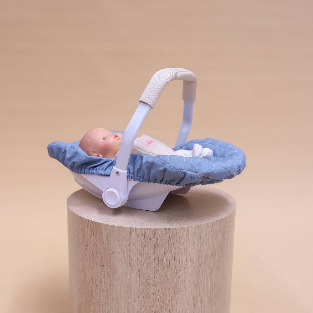 Tiny Harlow Doll's Car Seat Capsule - Sherpa